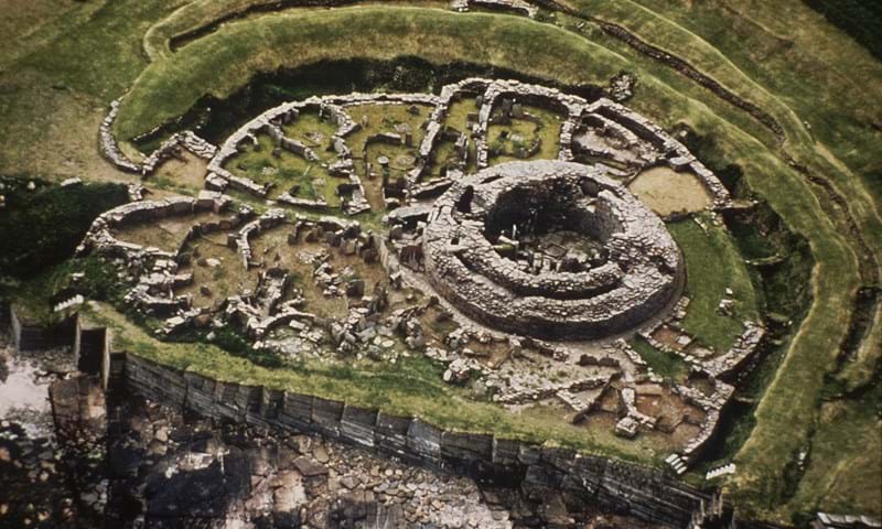 Neolithic Scotland - the Orkney Islands - Broch of Gurness