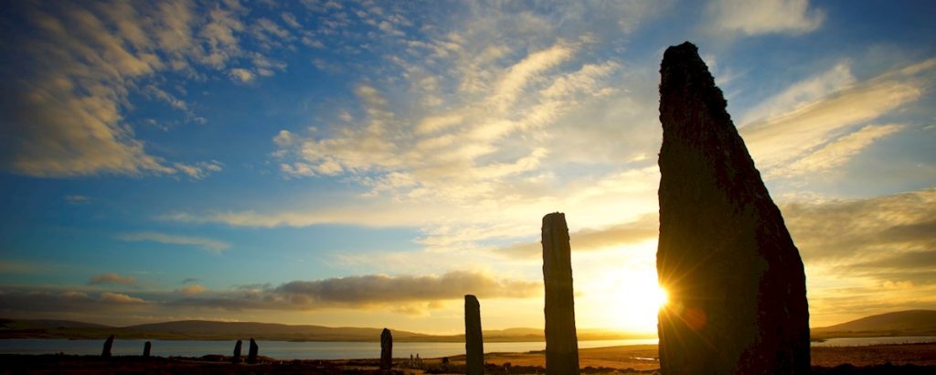 Neolithic Scotland - the Orkney Islands - Ring of Brodgar Stone Circle and Henge