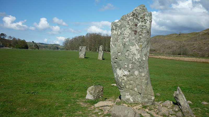 Prehistoric Standing Stones Kilmartin Glen